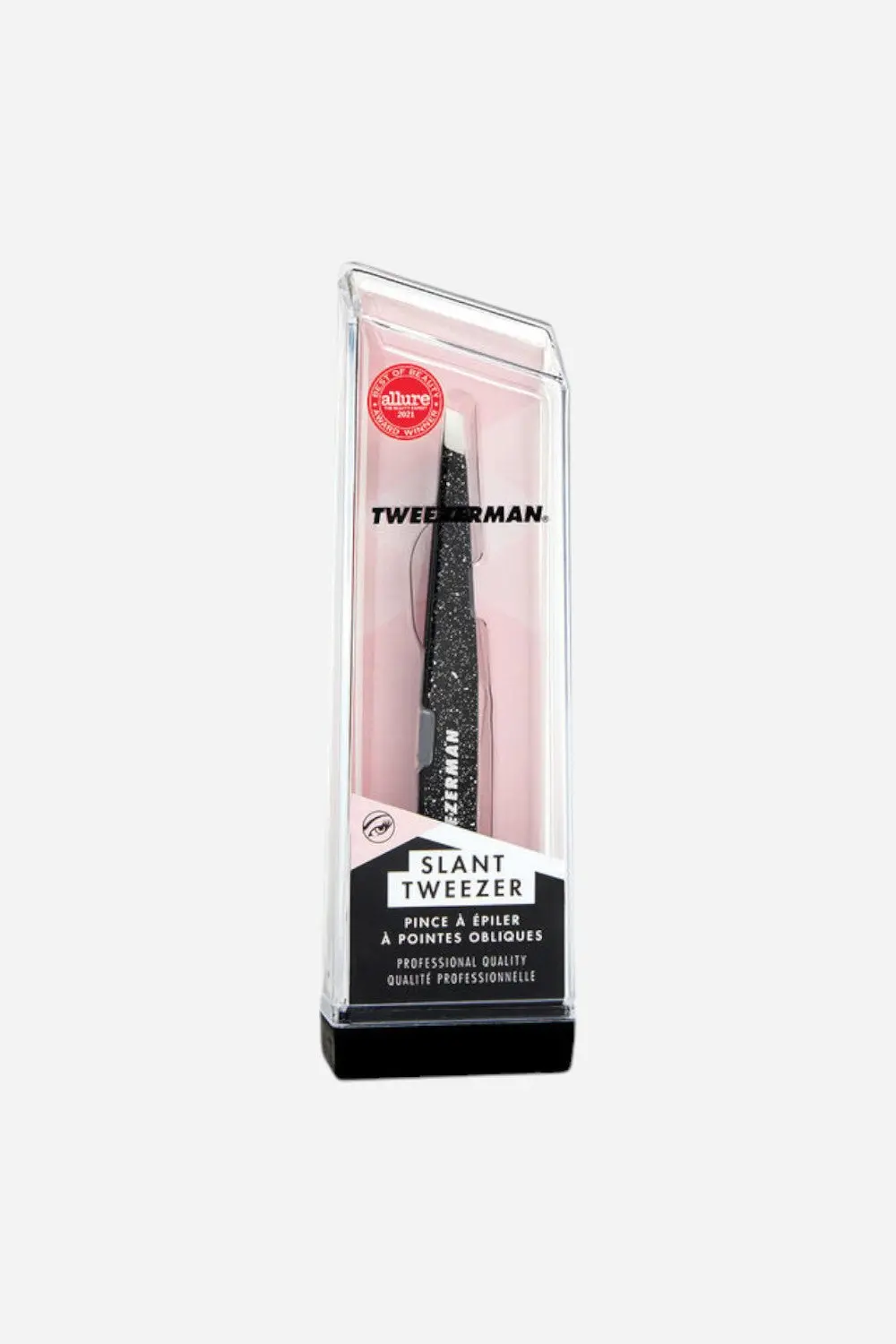 Tweezerman Slant Tweezer Dusted Onyx 1