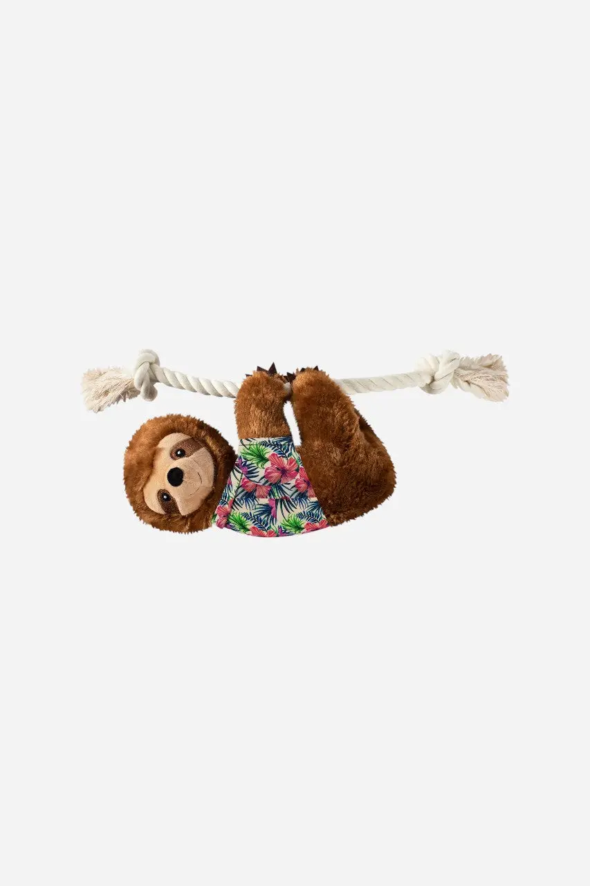Fringe Studio Sloth Let's Hang Out Dog Toy 1