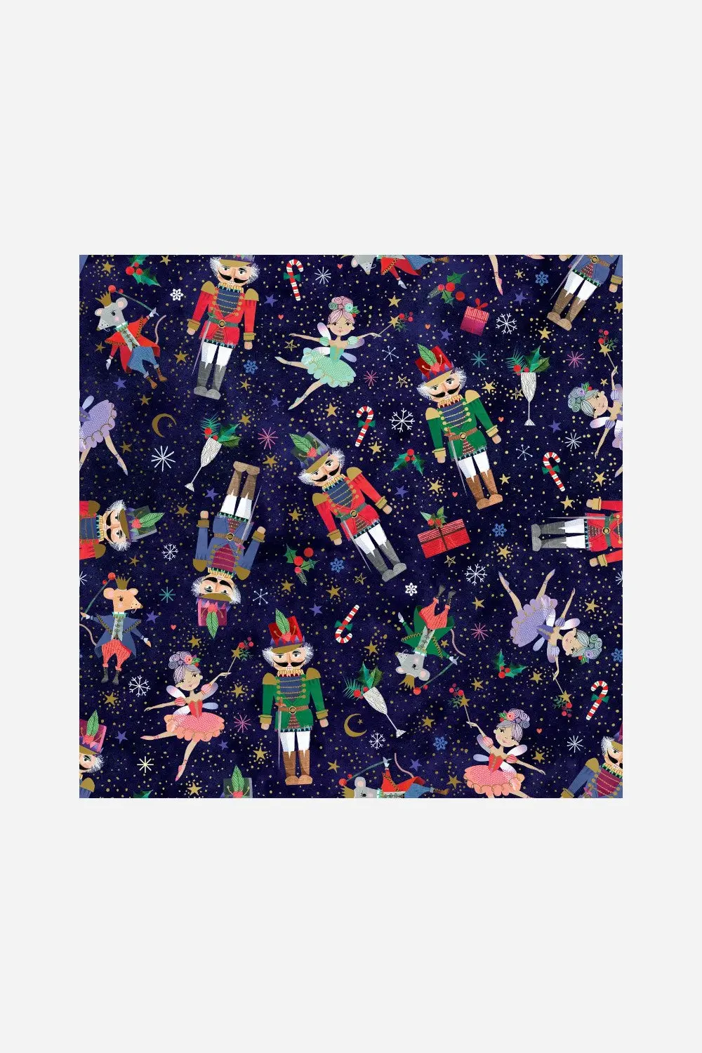 Nutcracker Ballet Gift Wrapping Paper Roll 1