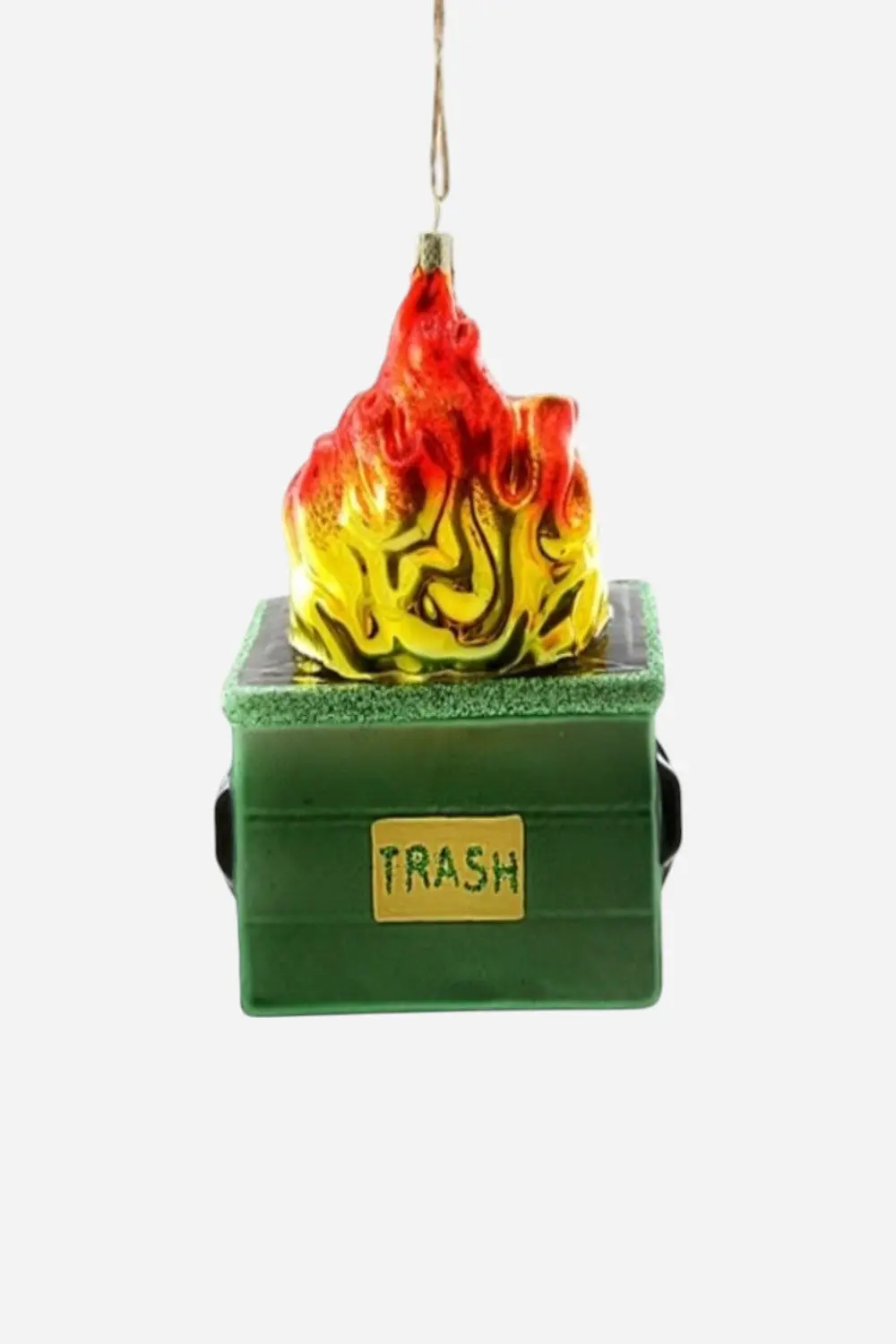 Dumpster Fire Ornament 1
