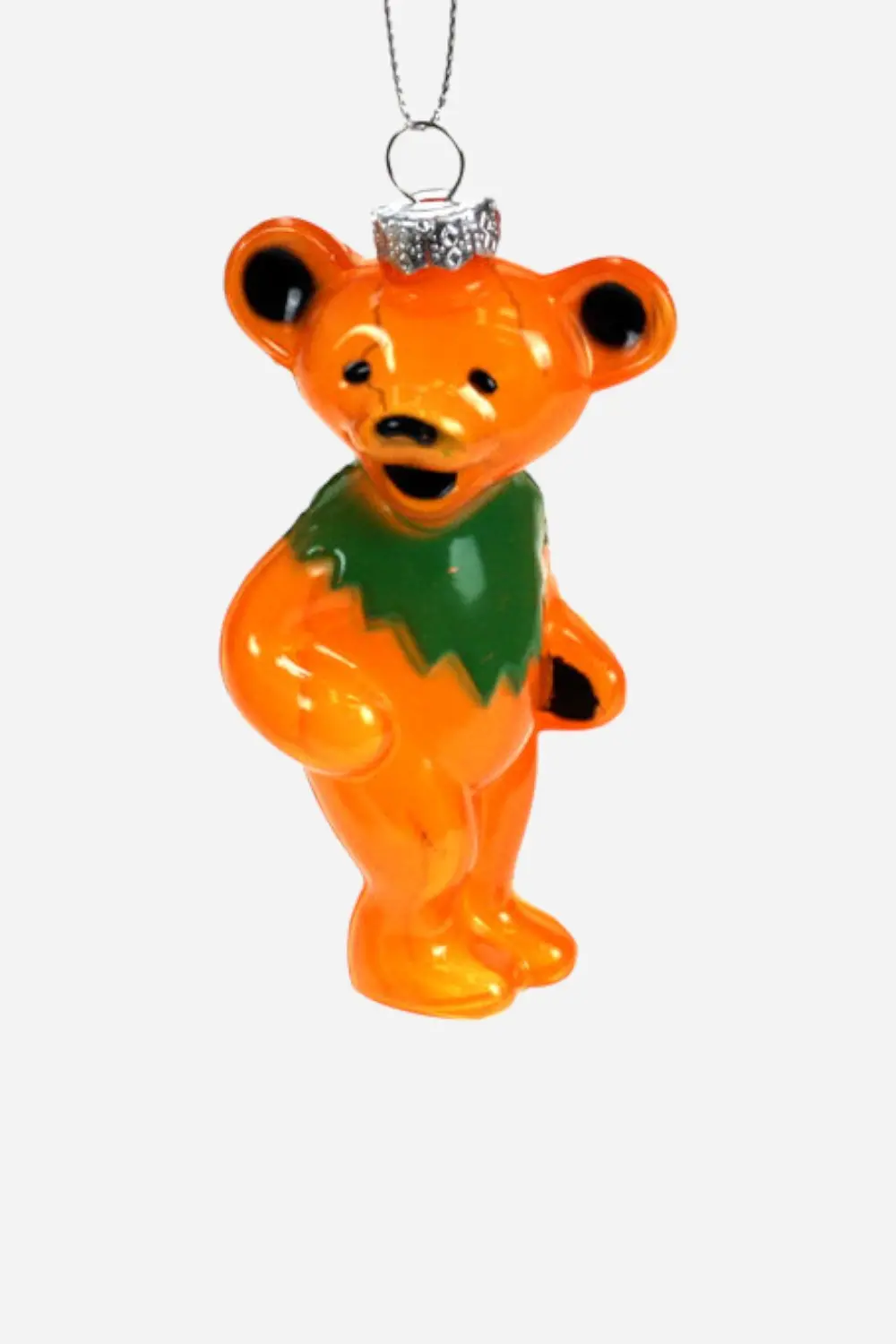 Grateful Dead Bear Ornament In Orange 1