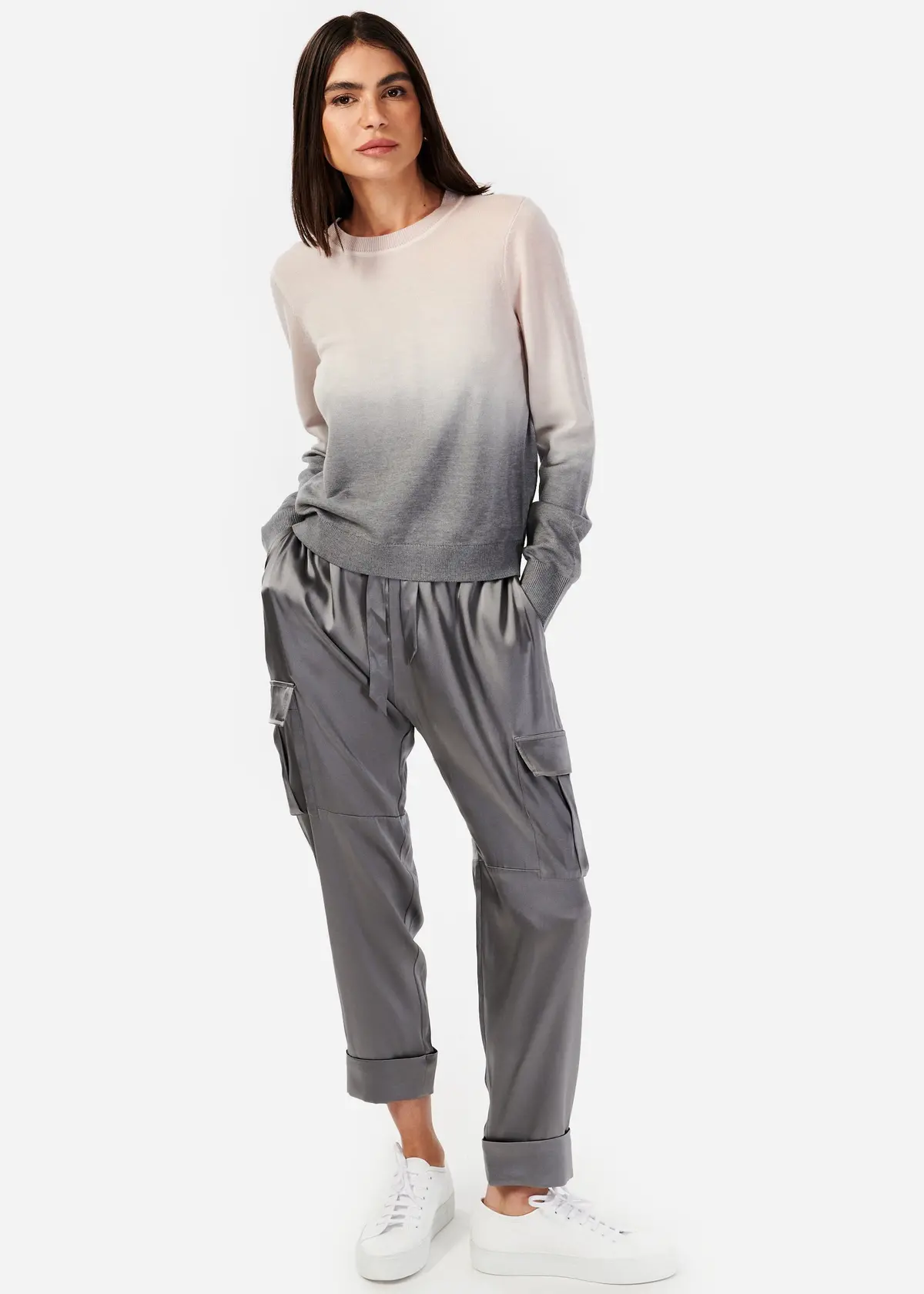Cami Nyc Carmen Cargo Pant In Mockingbird 2