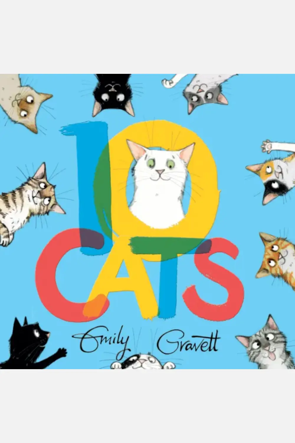 10 Cats By Emily Gravett Children's Book 1