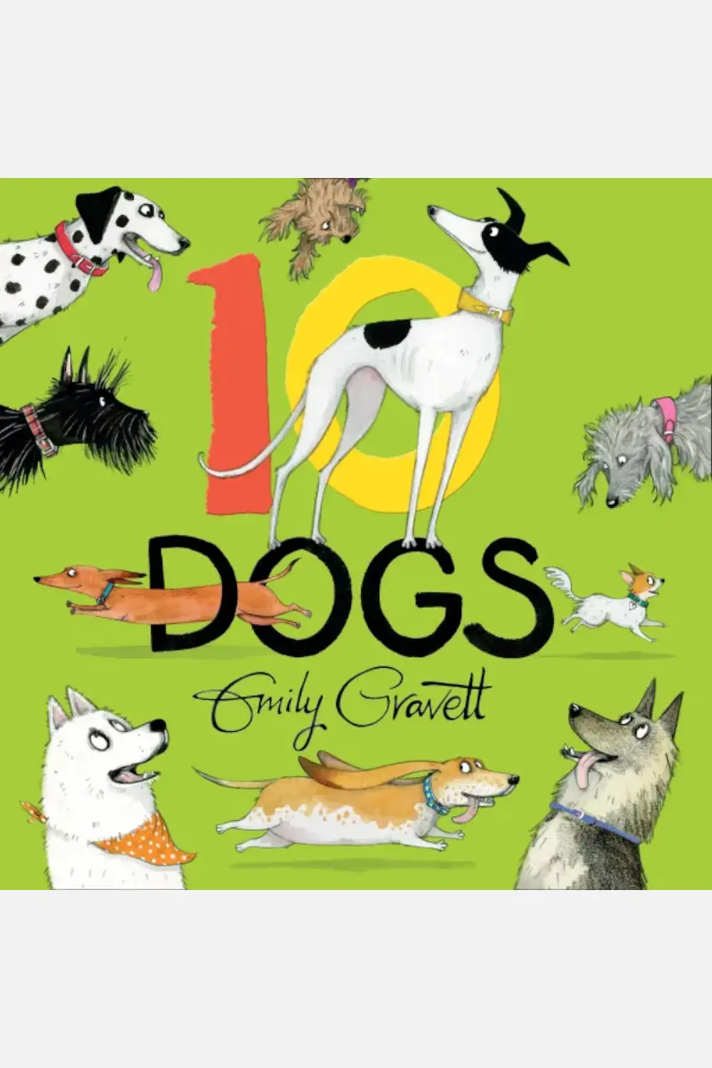 10 Dogs By Emily Gravett Children's Book 1