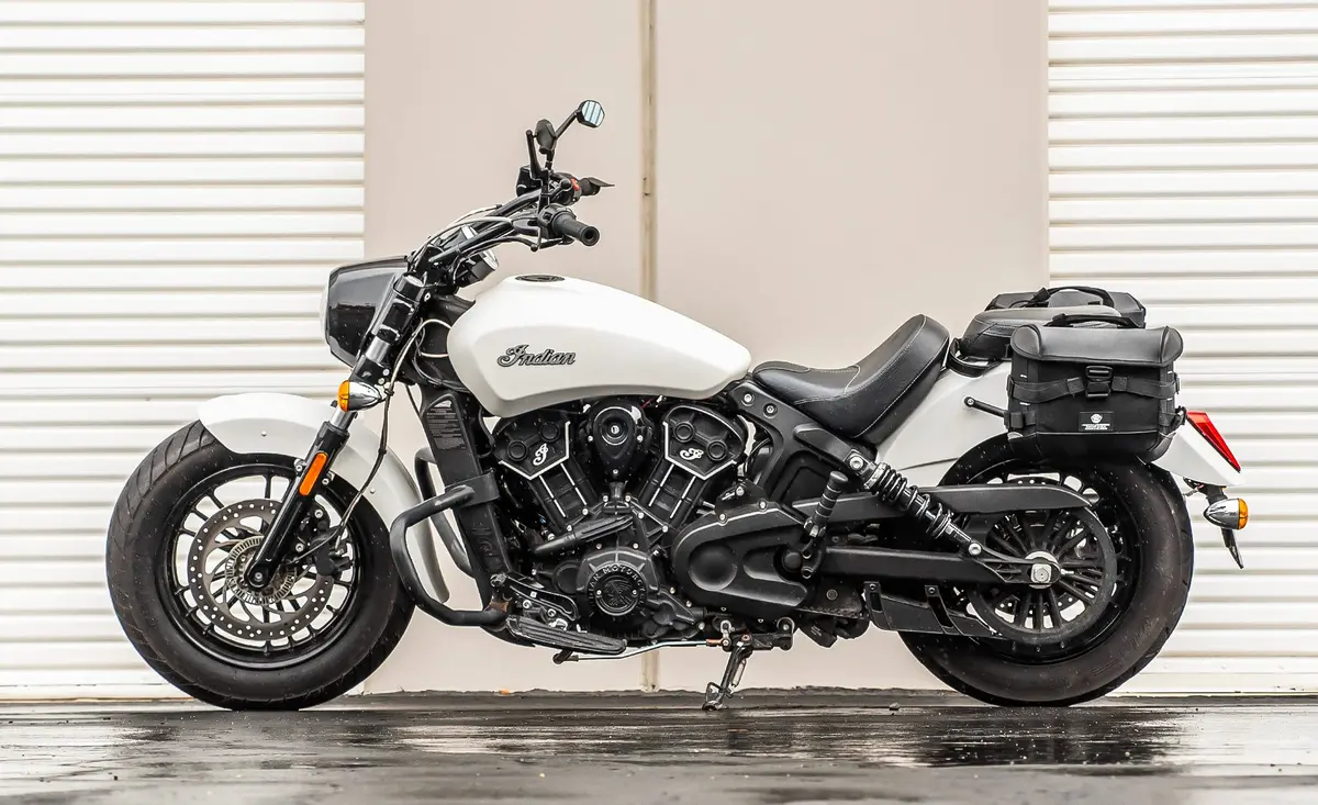 10L - Incognito Quick-Mount Small Indian Scout Classic 2025+ Solo Saddlebag (Left Only) 2