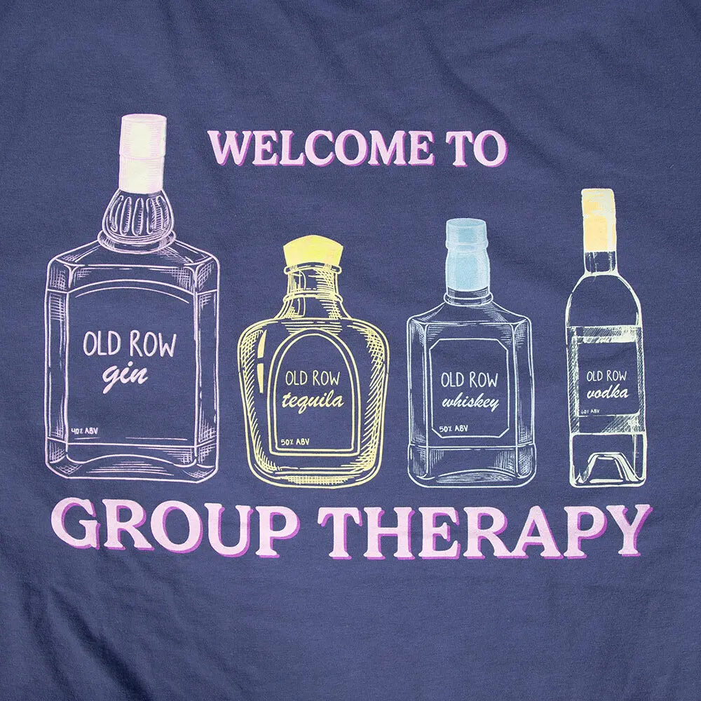 Old Row Group Therapy Pocket Tee In China Blue 2