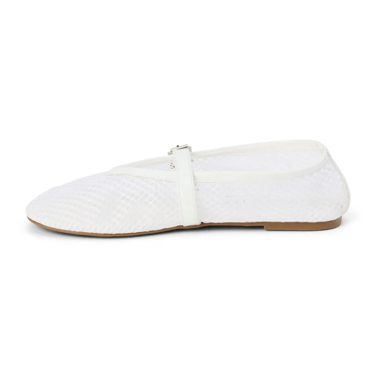 Matisse Nolita Ballet Flats In White 2