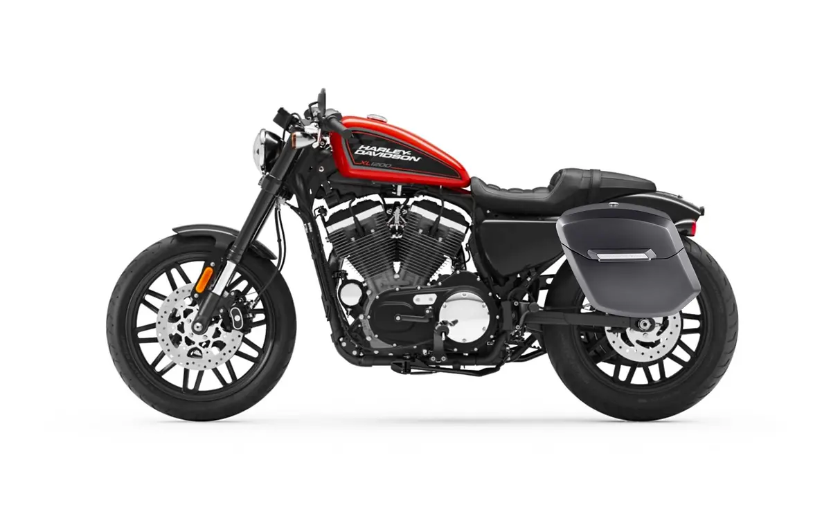 12L - Ironclad Quick Mount Medium Harley Sportster Roadster Xl1200cx Matte Hard Solo Saddlebag (Left Only) 2
