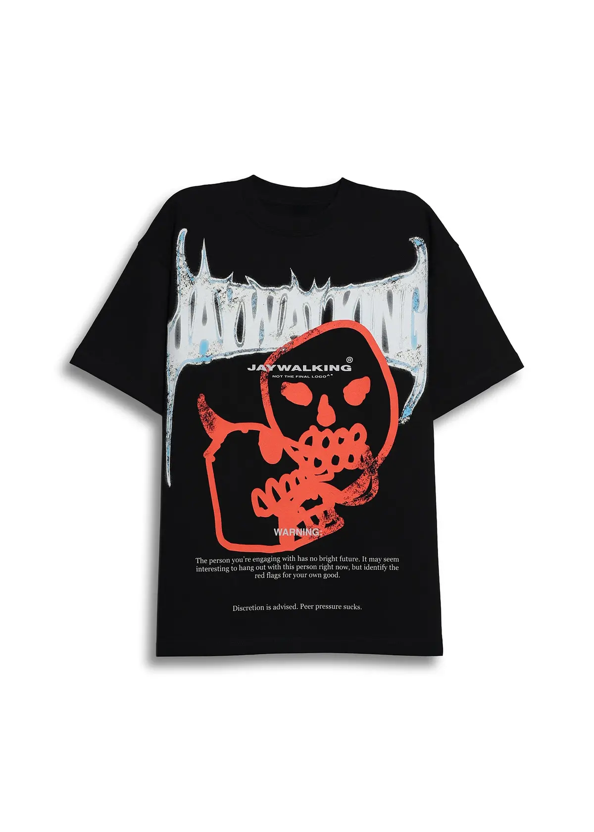 Warning 2.0 T-Shirt In Black [Unisex] 1