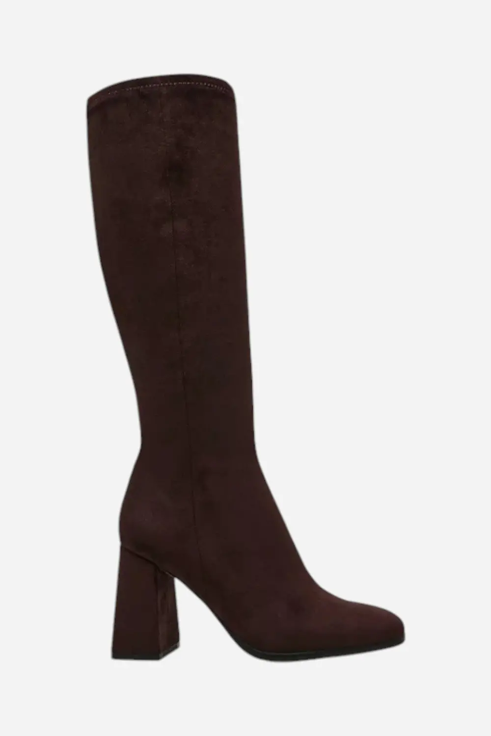 Steve Madden Livah Boots In Brown Suede 1