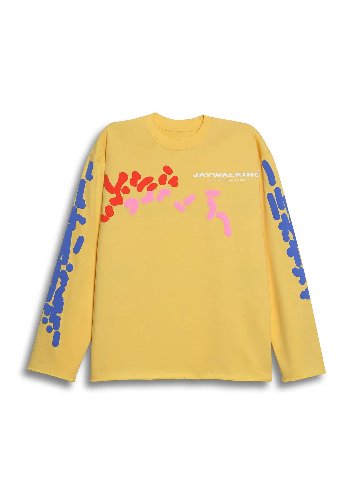 Sketchpen Full Sleeve T-Shirt In Yellow [Unisex] 1