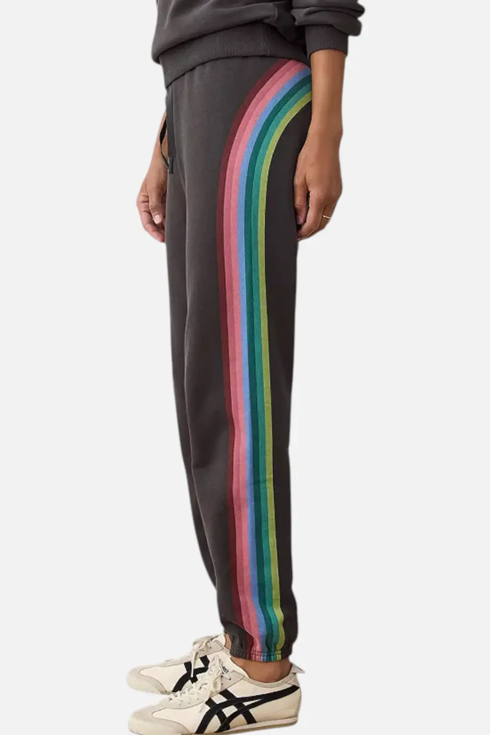 Women's Marine Layer Cloud 9 Fleece Sweatpant In Faded Black 1