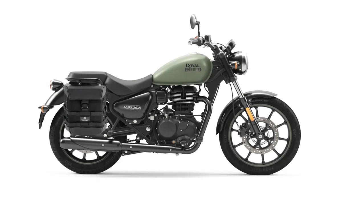 15L - Incognito Quick-Mount Medium Royal Enfield Meteor 350 Solo Saddlebag (Right Only) 2