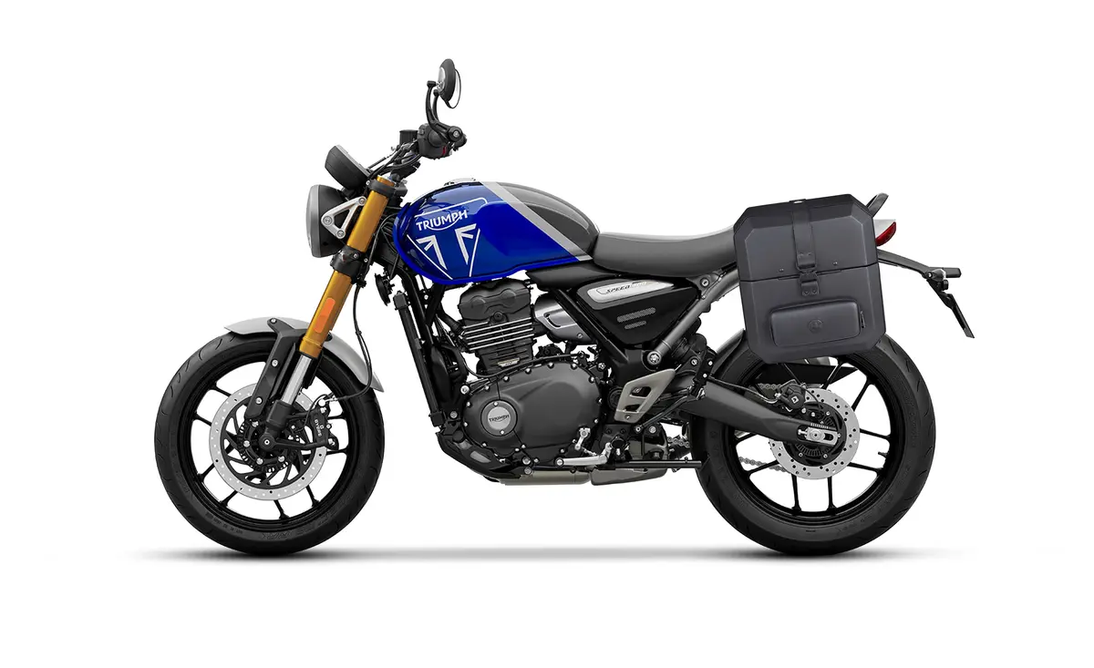15L - Outlaw Quick Mount Medium Triumph Speed 400 Hard Solo Saddlebag (Left Only) 2