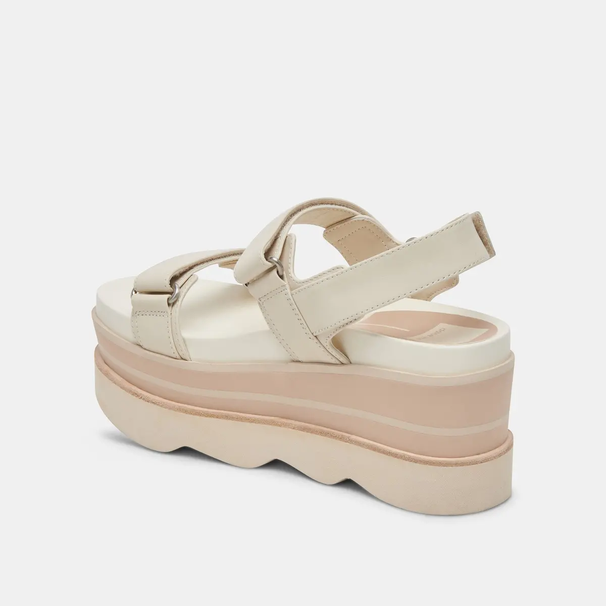 Dolce Vita Izak Sandals In Ivory Leather 5