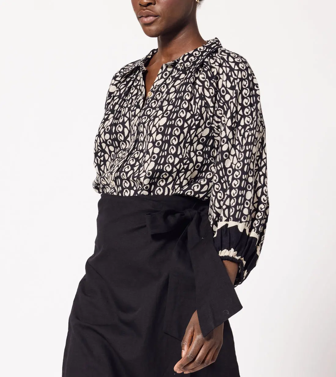 Cleobella Azana Blouse In Paseo 3