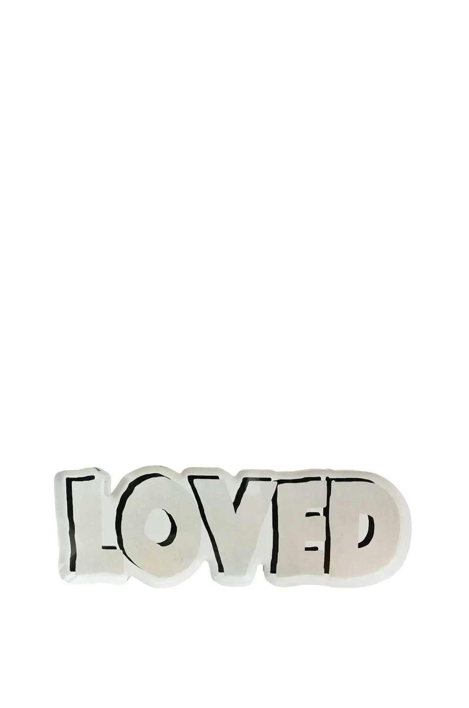 Kerri Rosenthal Silver Small Loved Rock Of Love 1