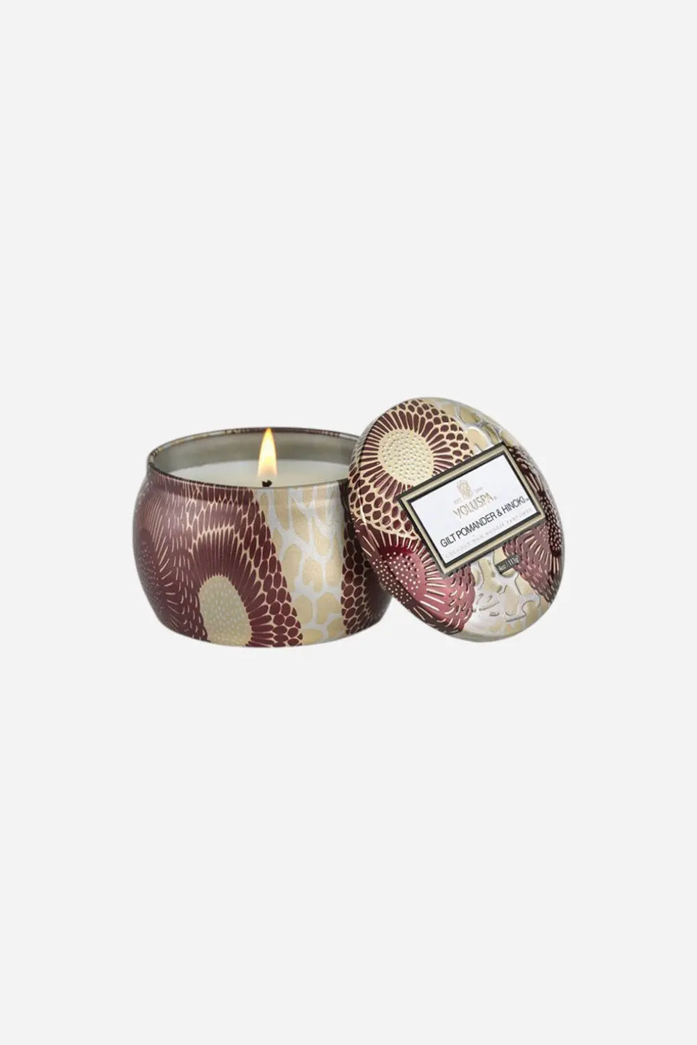 Voluspa Gilt Hinoki Mini Tin 1