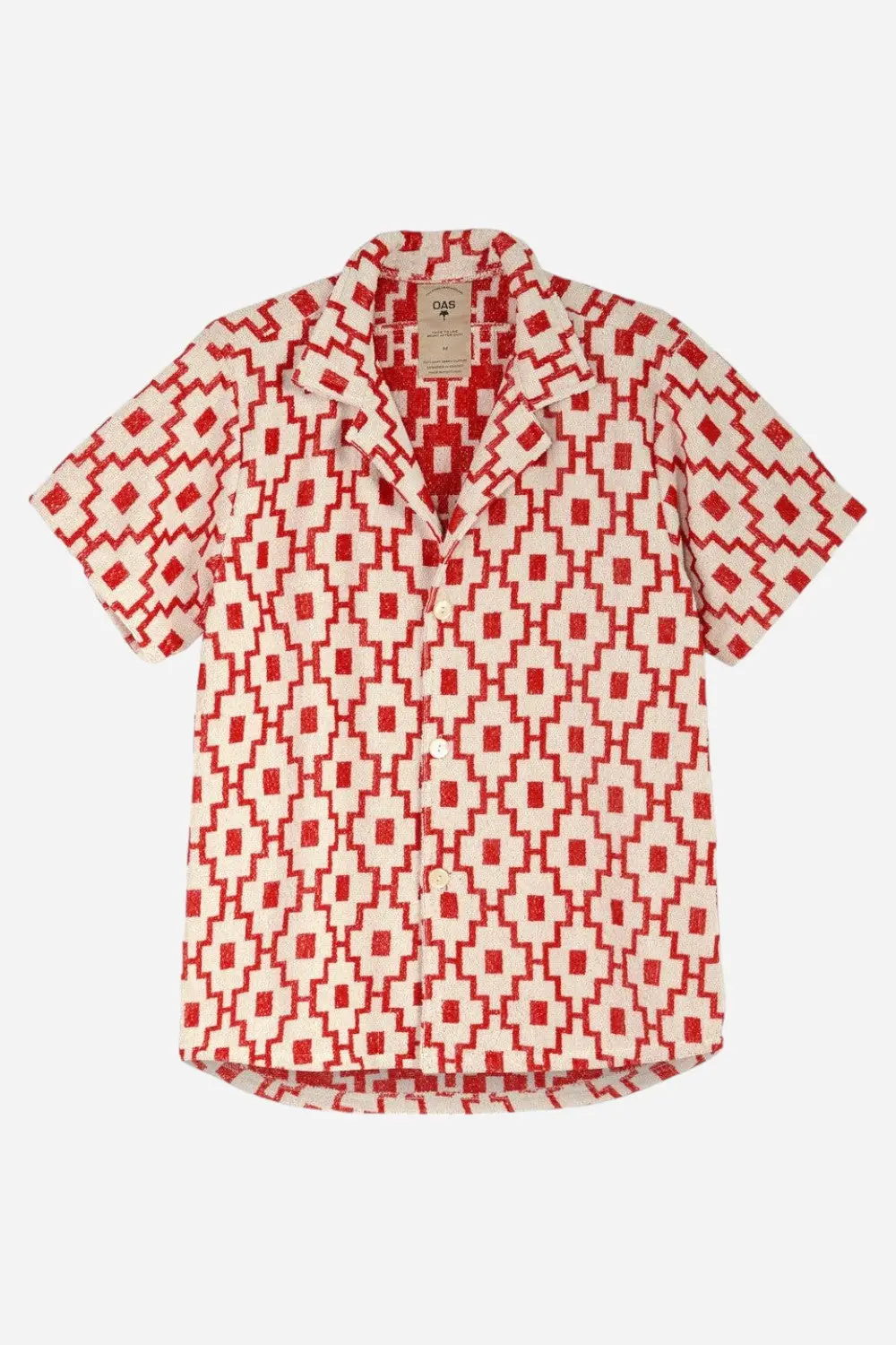 Oas White Machu Terry Shirt 1