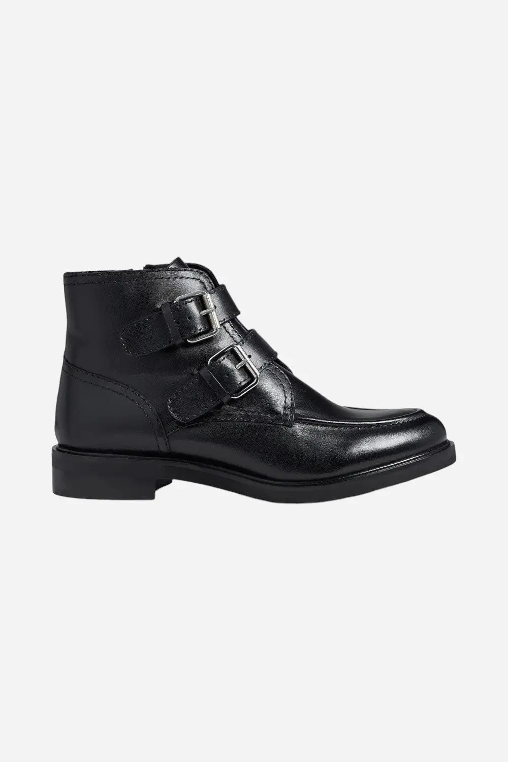 Seychelles Doing It Right Bootie In Black Leather 1