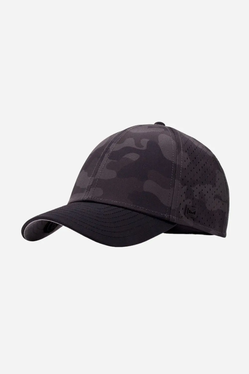 Melin Hydro A-Game Snapback Hat In Black Camo 1