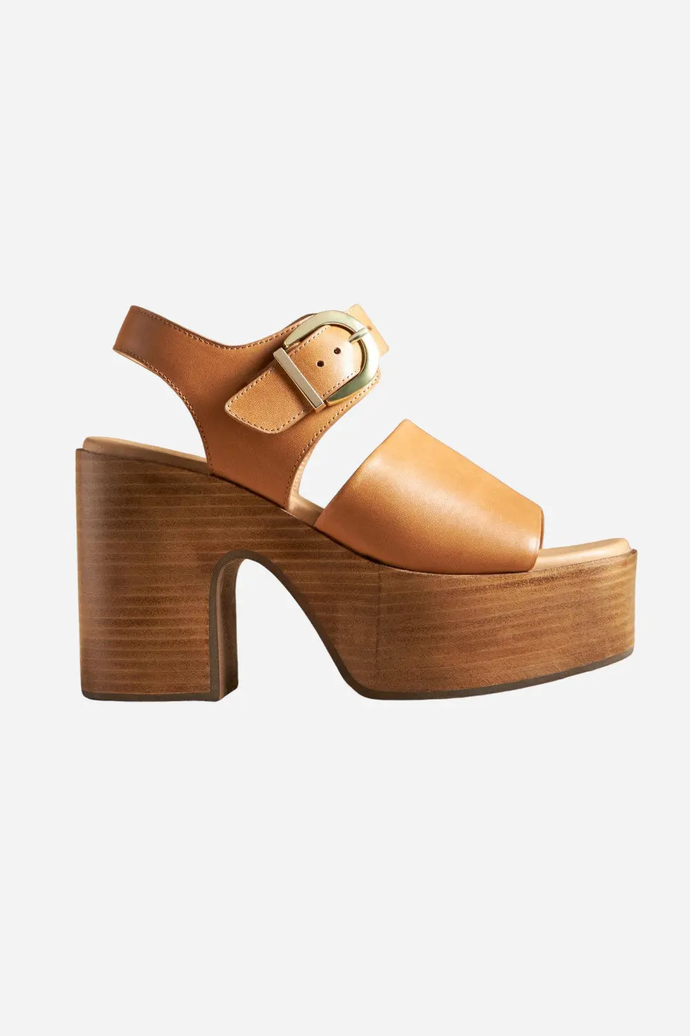 Seychelles Mosh Pit Platform Sandals In Tan 1