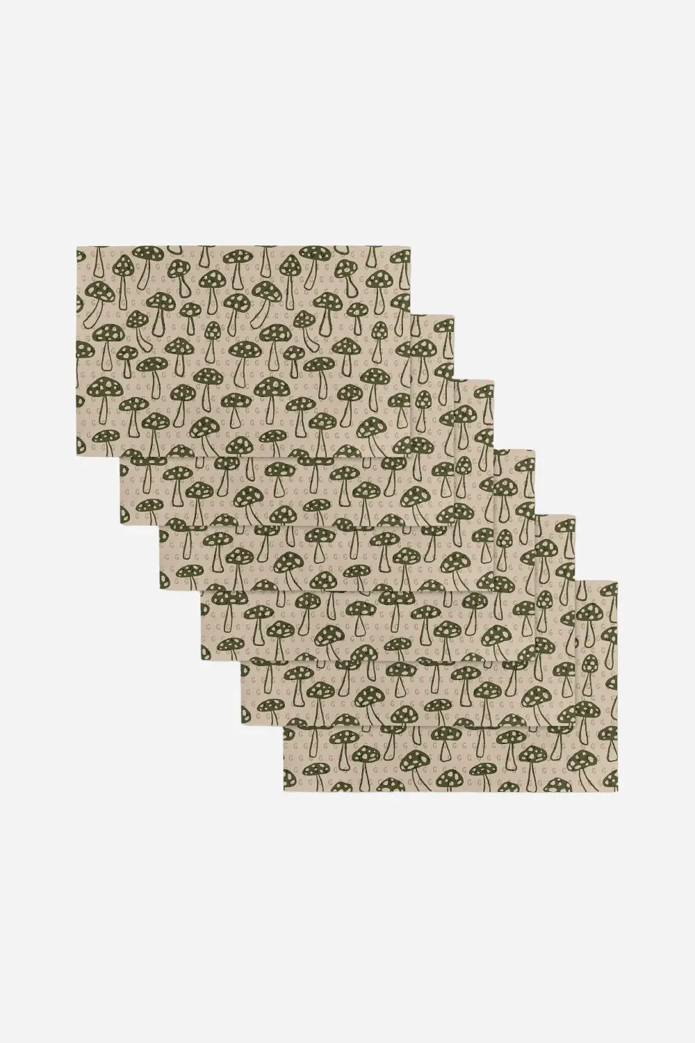 Geometry Towels Woodland Mushroom Not Paper Towel 1