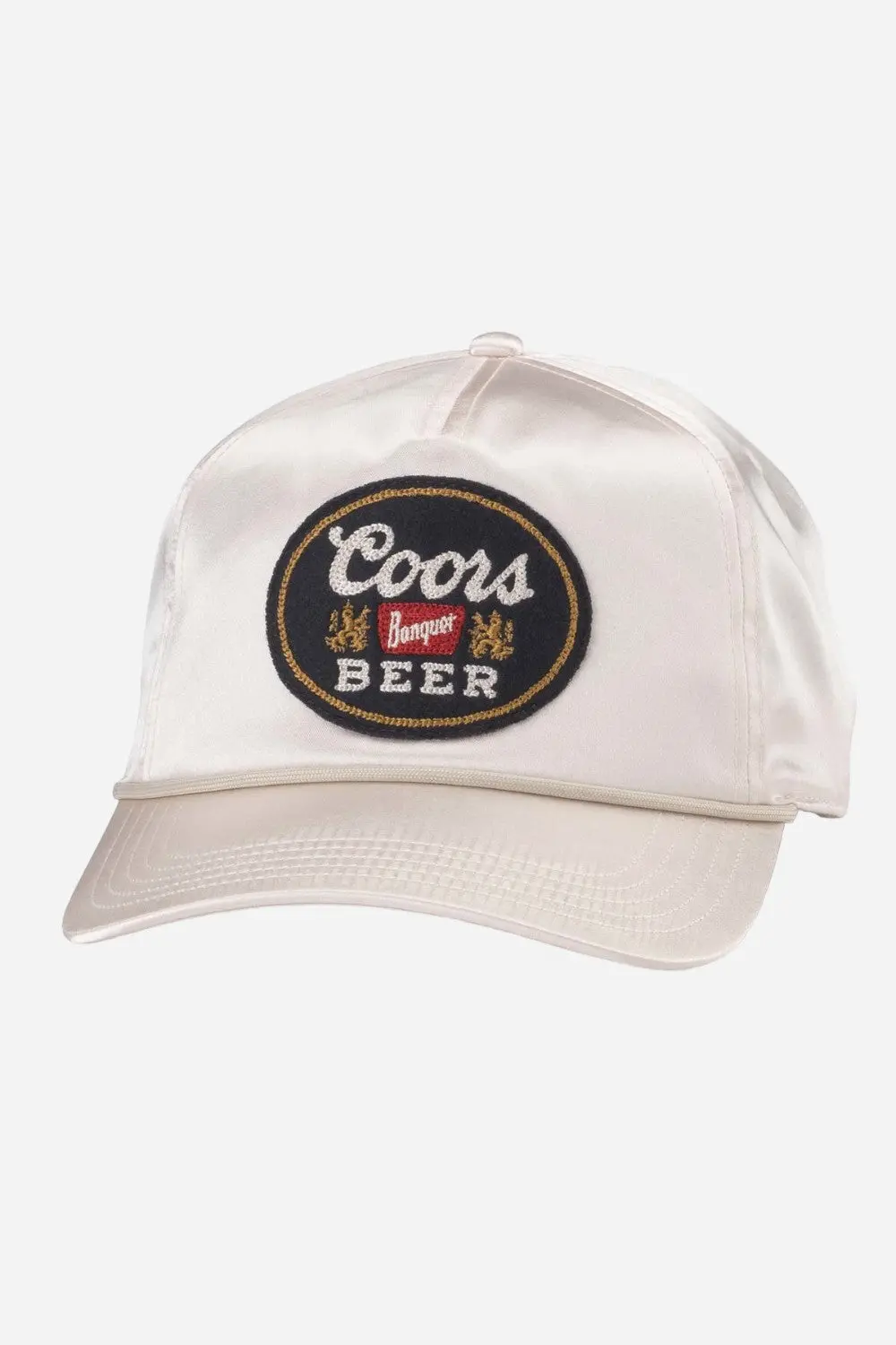 American Needle Coors Blazer Snapback Hat In Cream 1