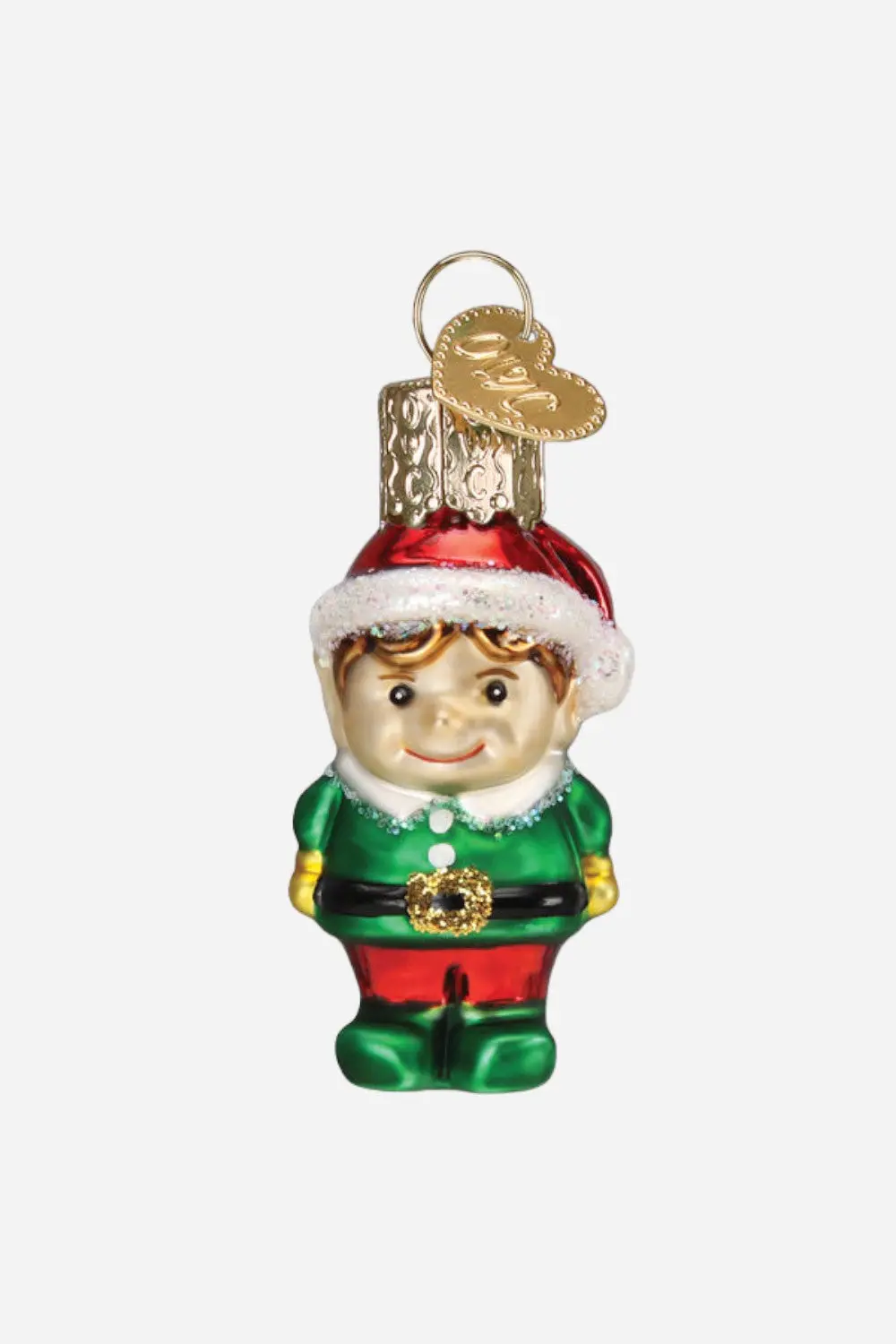 Old World Christmas Mini Elf Ornament 1