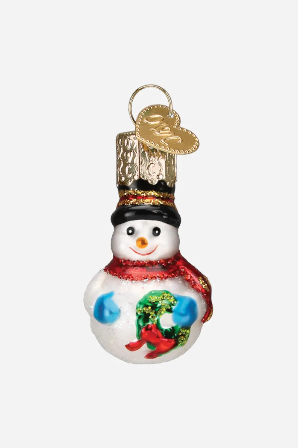 Old World Christmas Mini Snowman Ornament 1