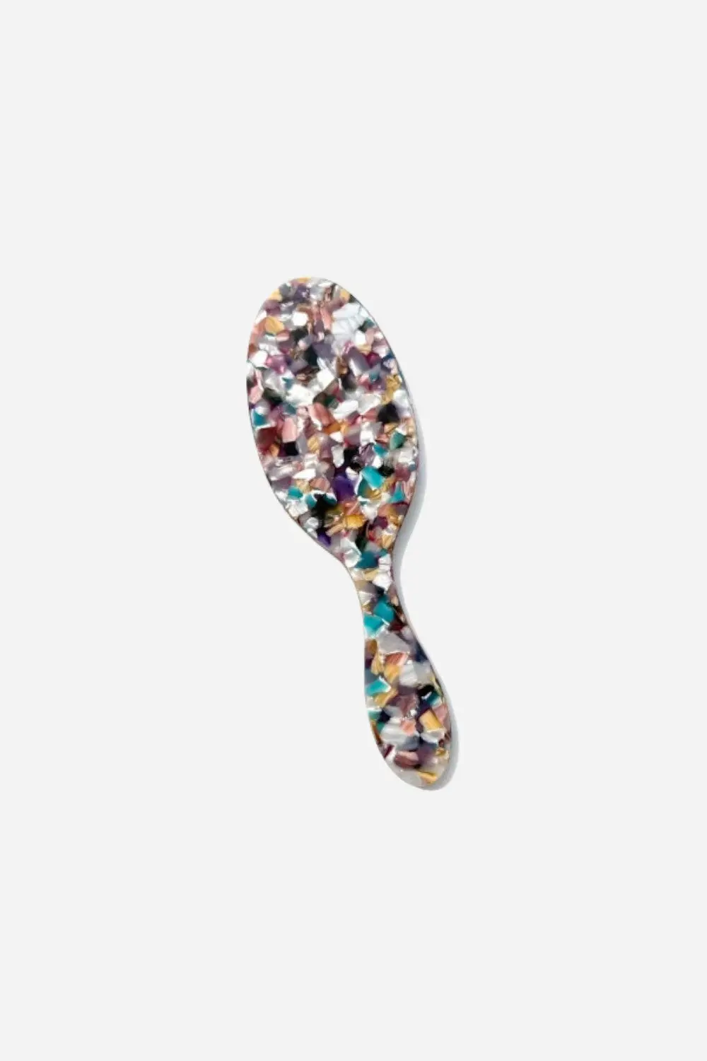 Solar Eclipse Perfect Eco-Friendly Acetate Daily Hair Brush In Multi Tortoise 1