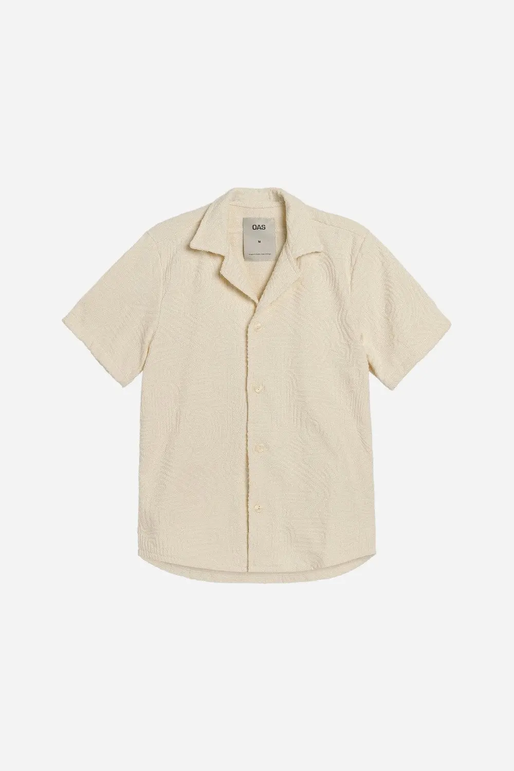 Oas Cream Golconda Cuba Terry Shirt 1
