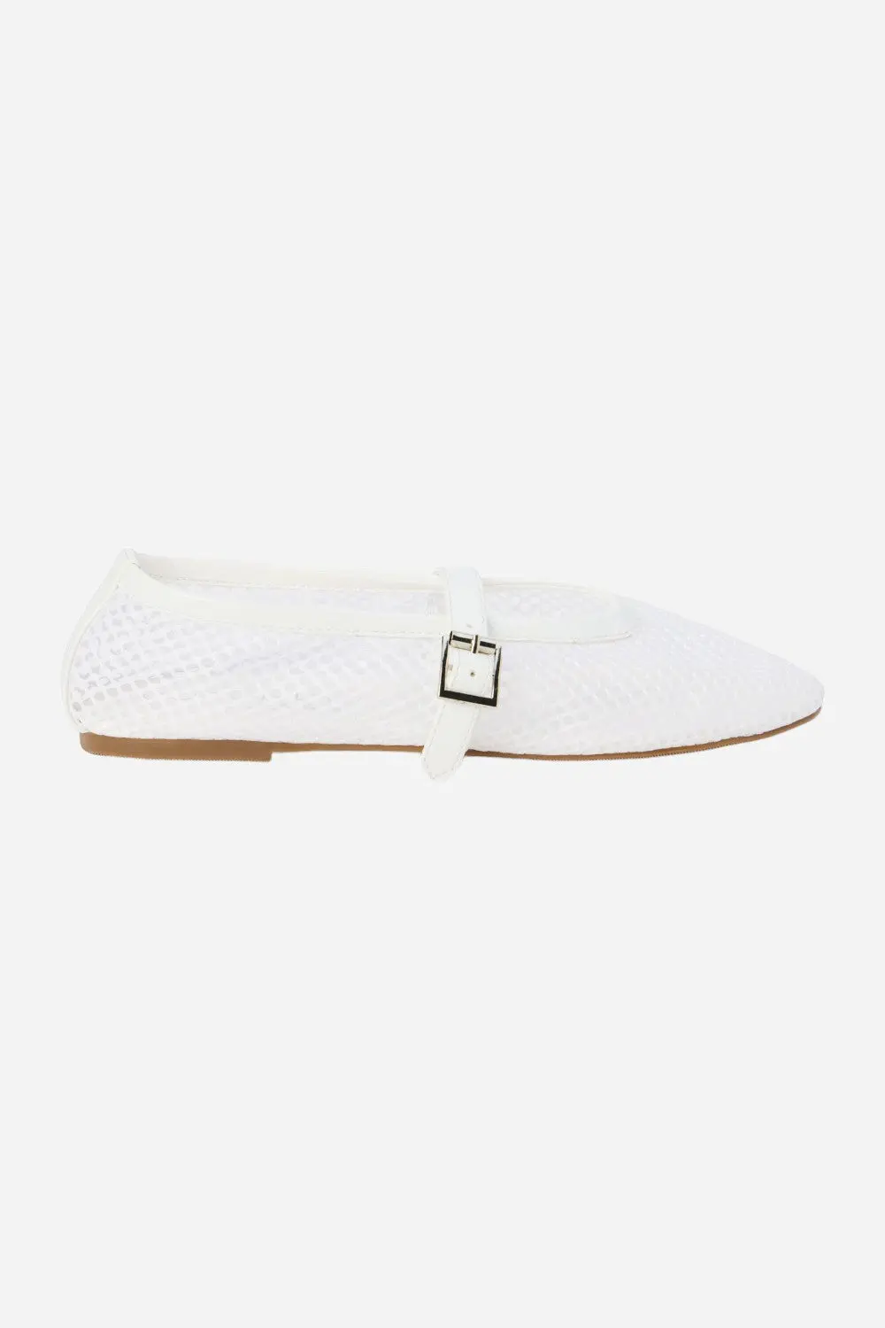 Matisse Nolita Ballet Flats In White 1