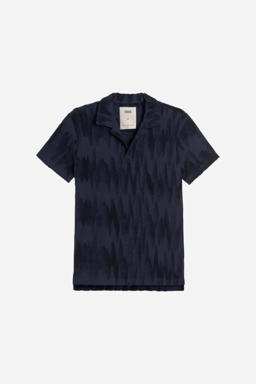 Oas Glitch Polo Terry Shirt 1