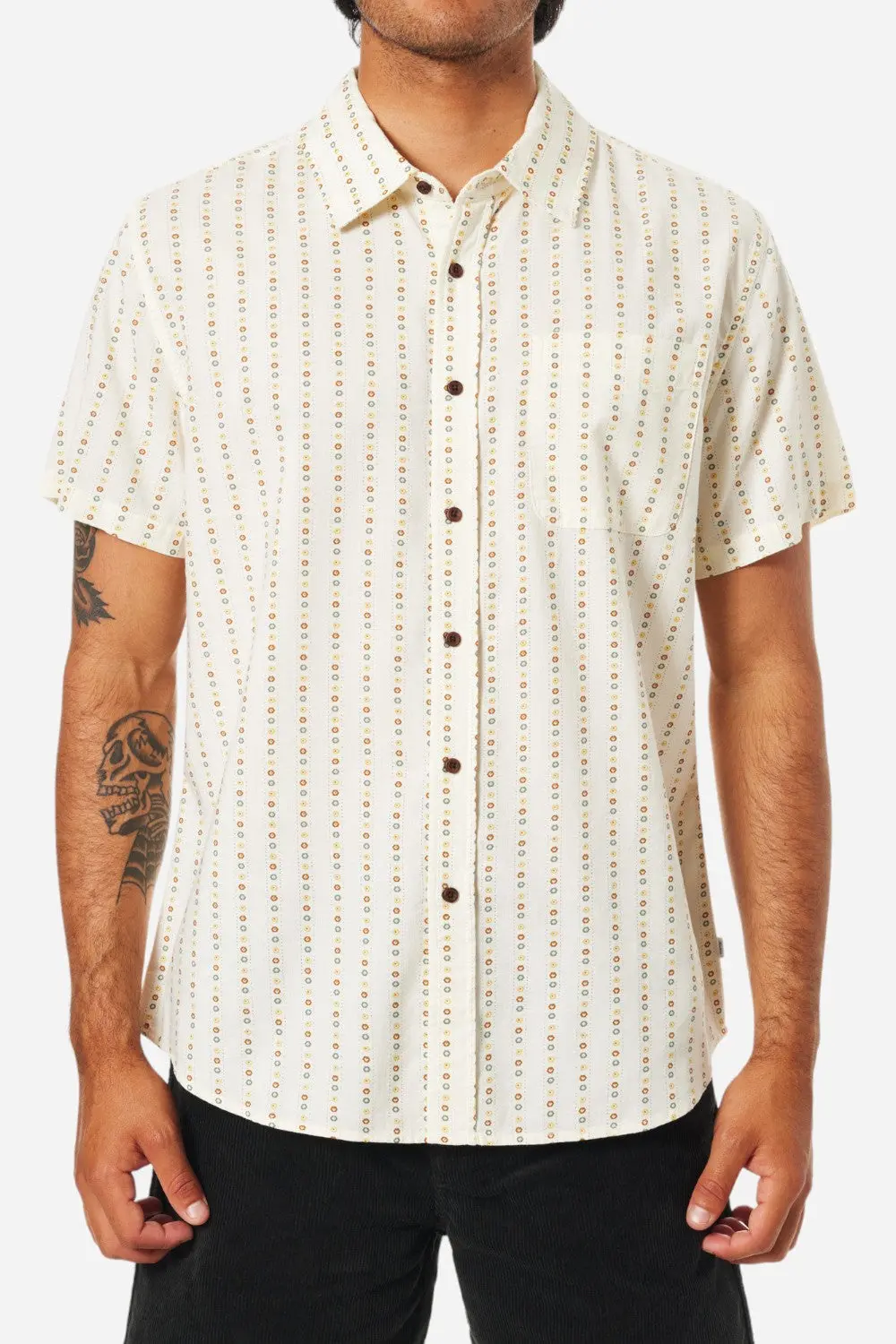 Katin Resonate Shirt In Vintage White 1