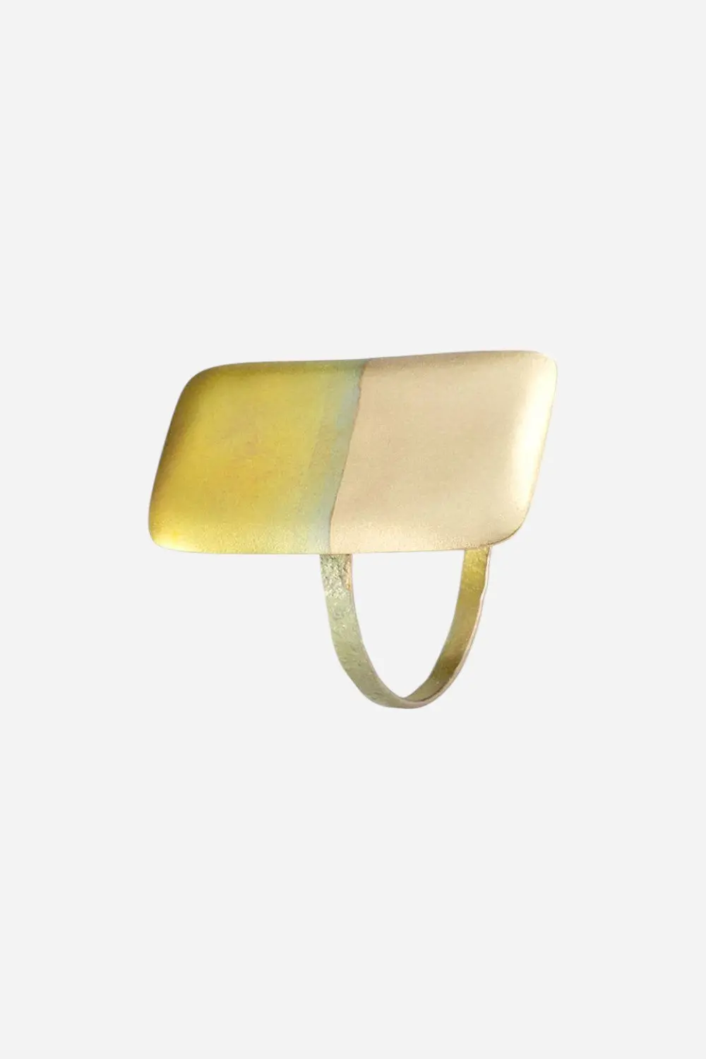 Bodrum Group Set Of 4 Gold Rectangle Horizon Napkin Ring 1