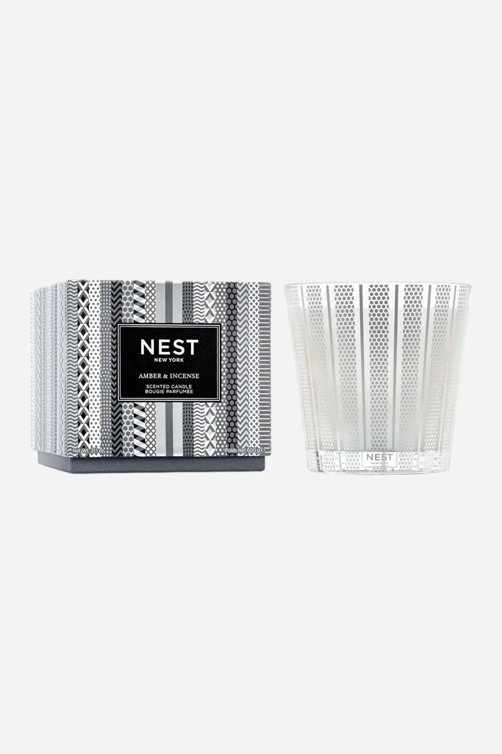 Nest Amber & Incense 3-Wick Candle 1