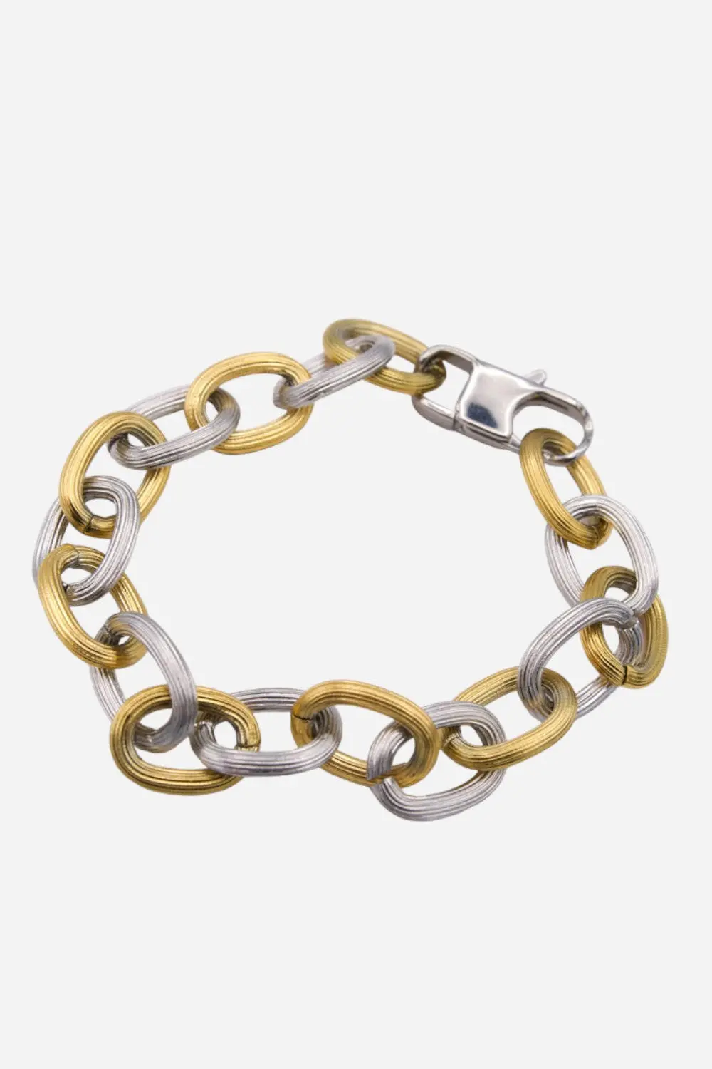 Farrah B Ringleader Bracelet In Mixed Metals 1