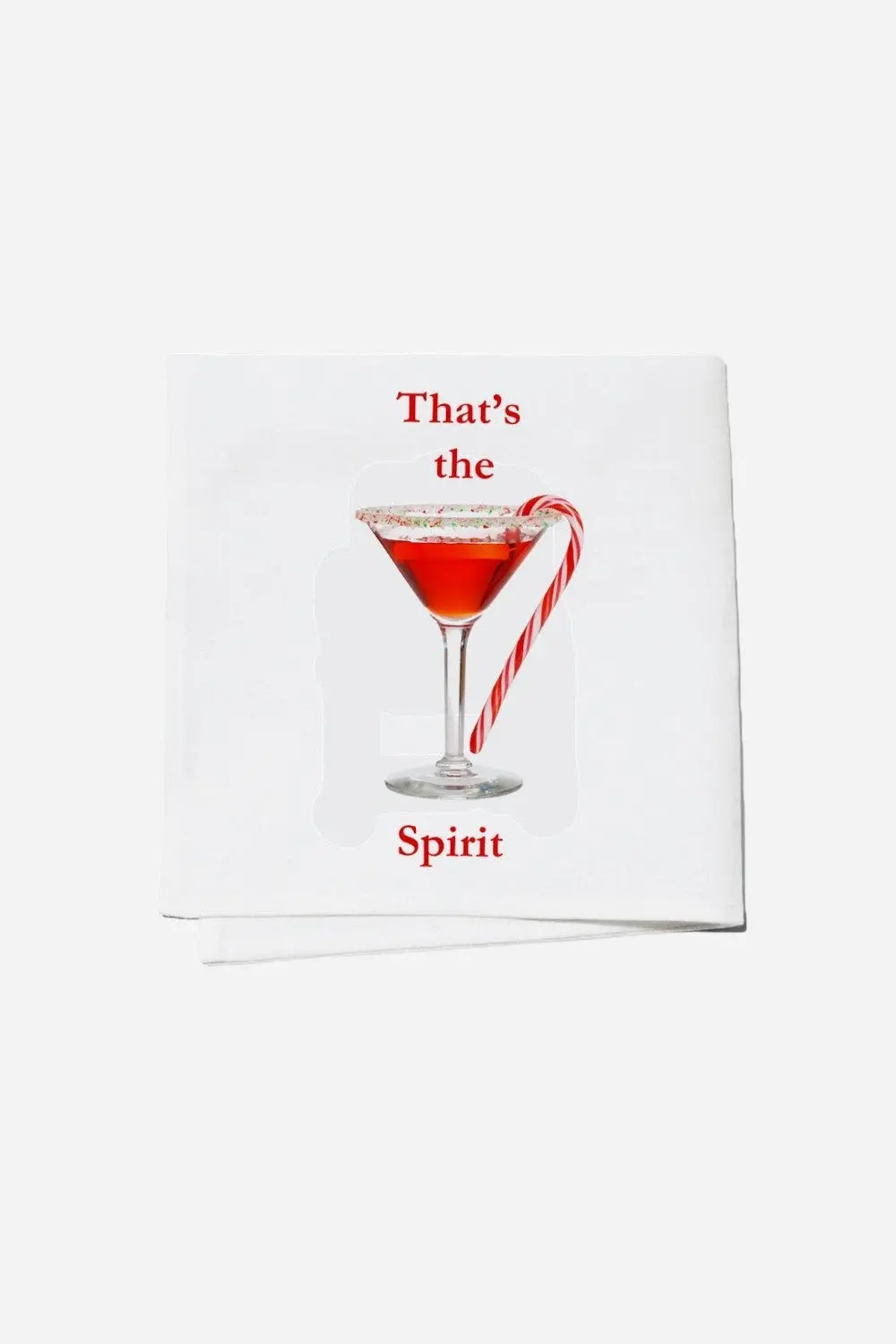 Toss Designs Thats The Spirit Cocktail Napkins, Set Of 4 1