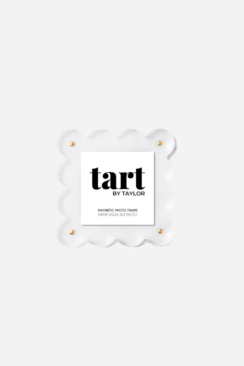Tart By Taylor Mini Acrylic Frame In White 1