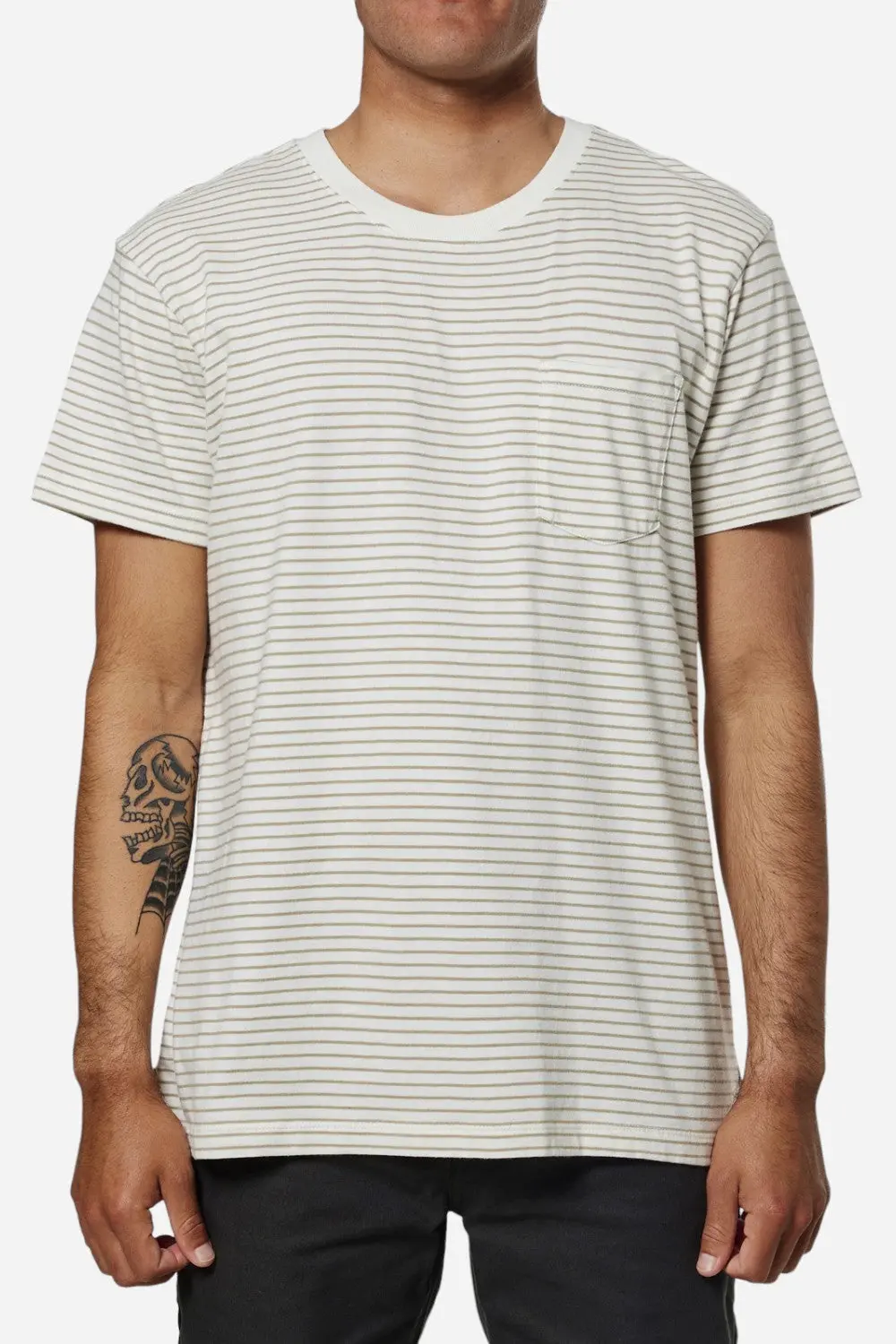 Katin Finley Pocket Tee In Aluminum 1