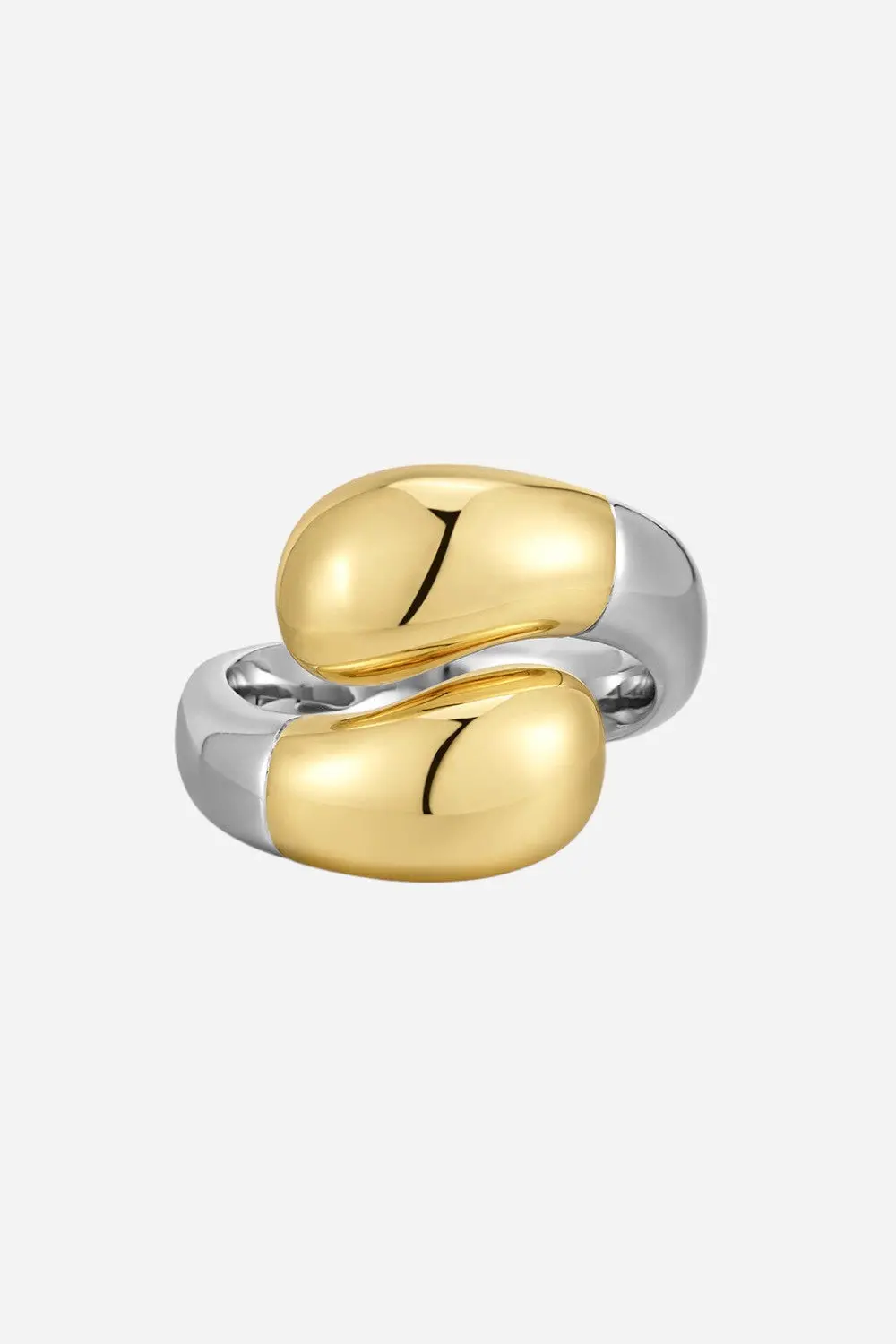 Luv Aj Molten Twist Ring - Size 7 1