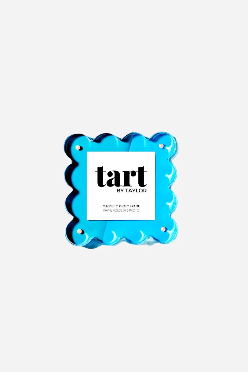Tart By Taylor Mini Acrylic Frame In Neon Blue 1
