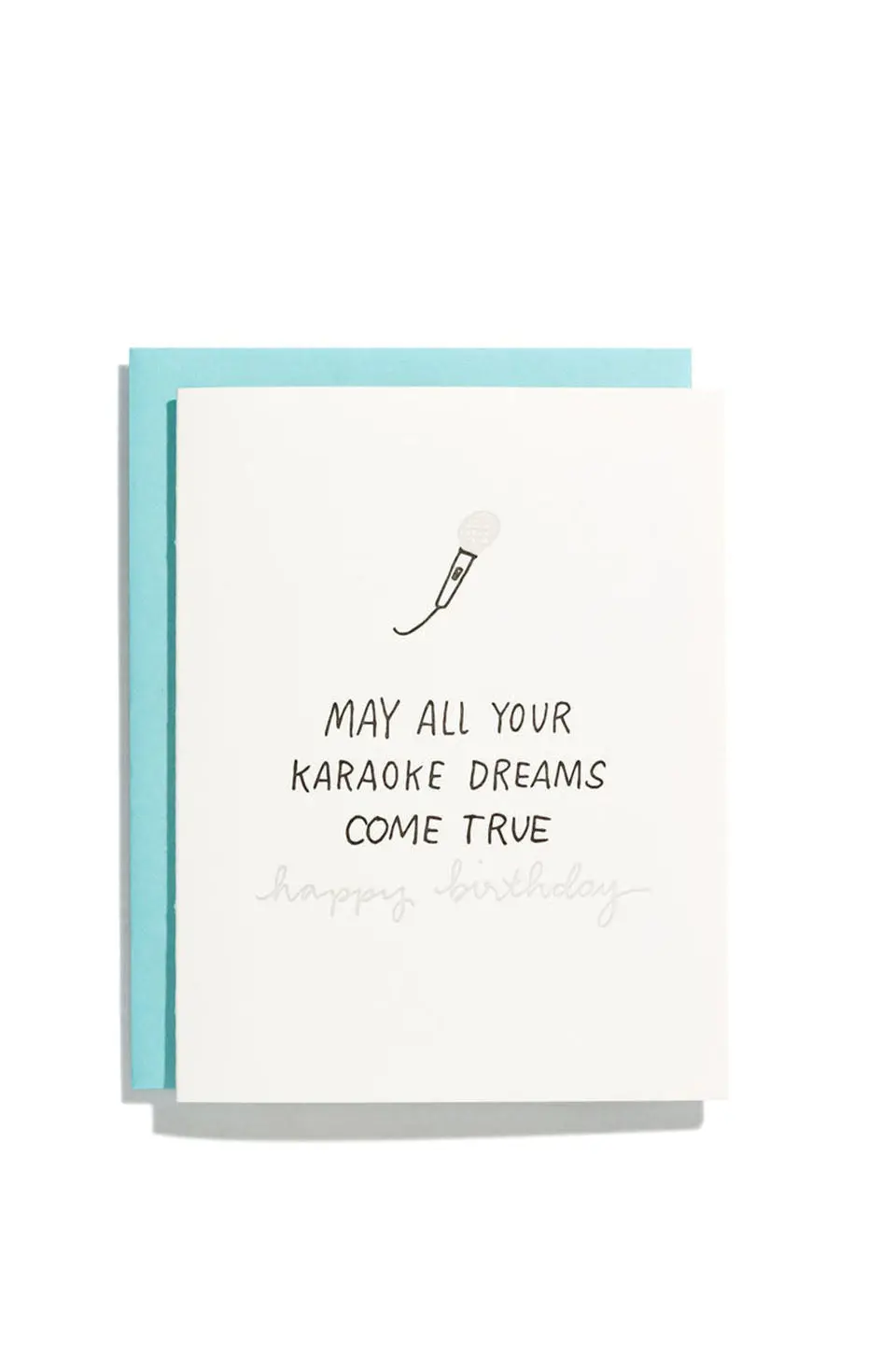 Karaoke Dreams Birthday Card 1
