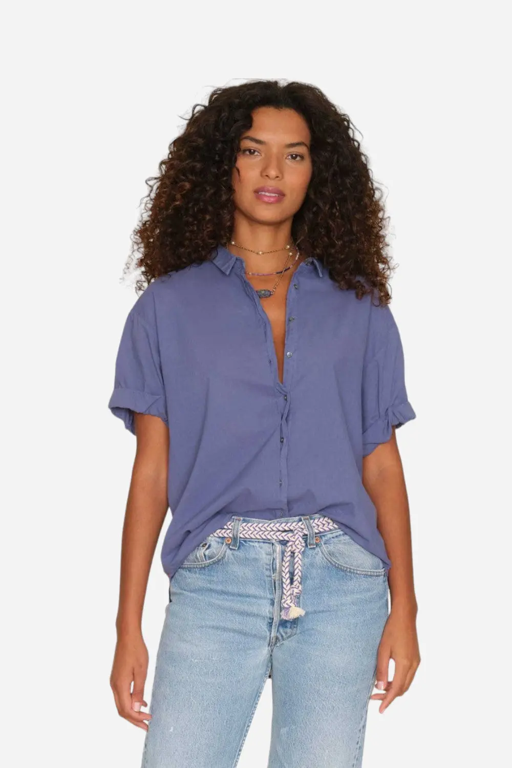 Xirena Channing Shirt In Marlin Blue 1