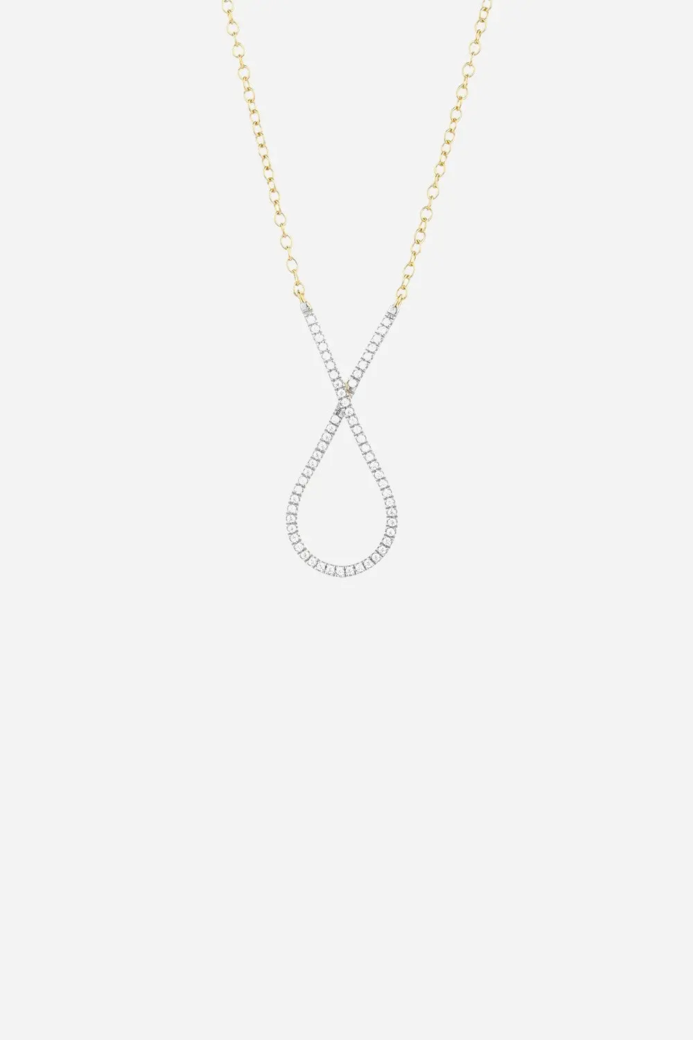 Ella Stein Loop Around Pendant Necklace In Gold 1