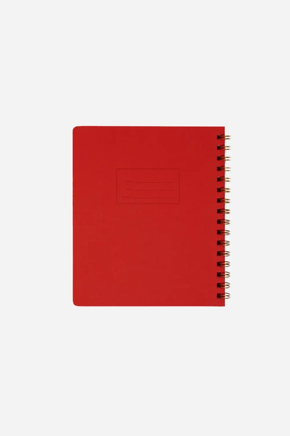 Shorthand Press La Left Handed Notebook In Warm Red 1