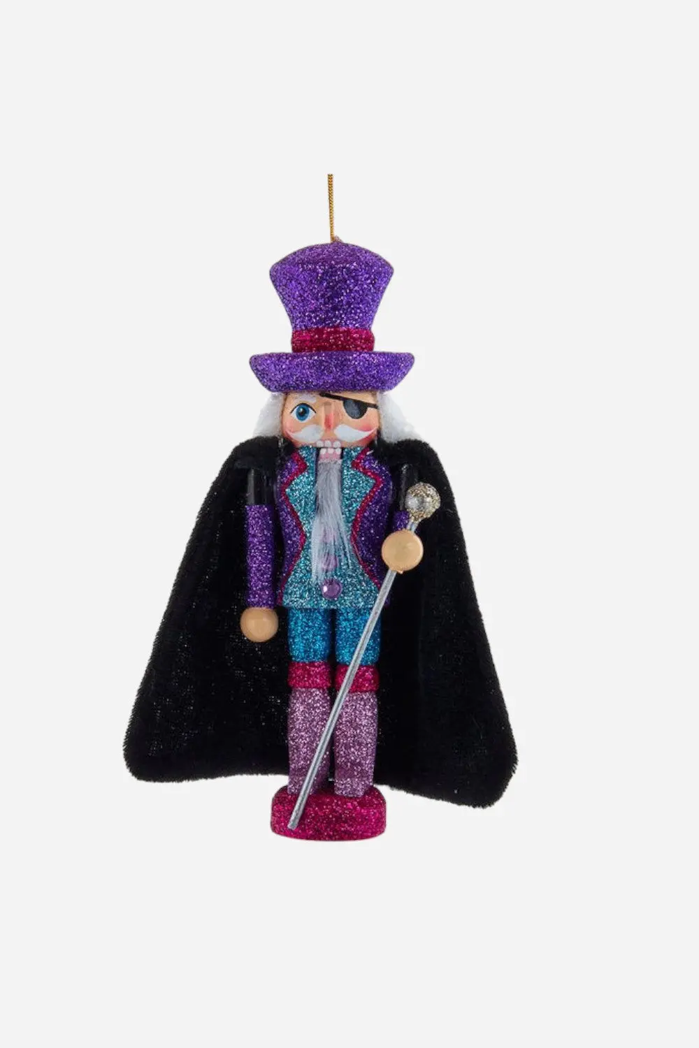 Hollywood 6" Nutcrackers: Drosselmeyer Nutcracker Ornament 1