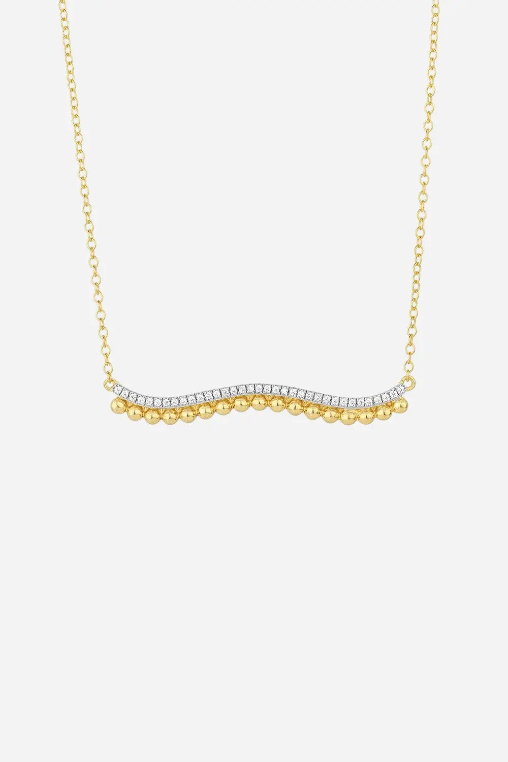 Ella Stein Wave Of Life Pendant Necklace In Gold 1