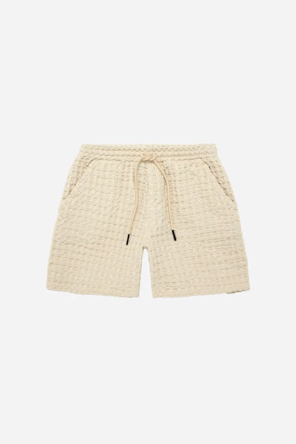 Oas Ecru Porto Waffle Short 1